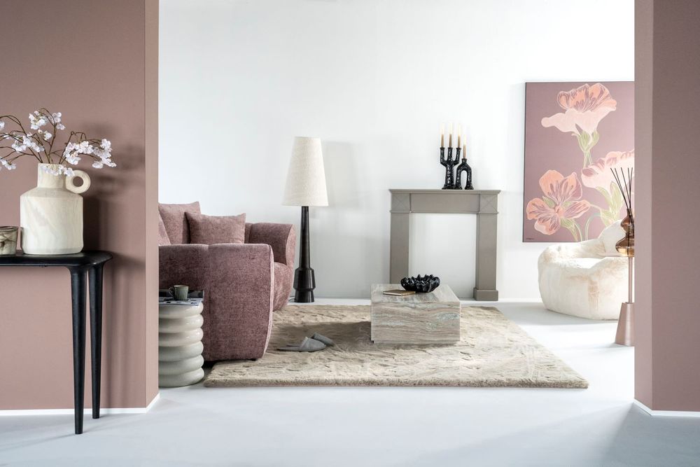 Vloerlamp DAWN - Wit/Zwart BBO 230207