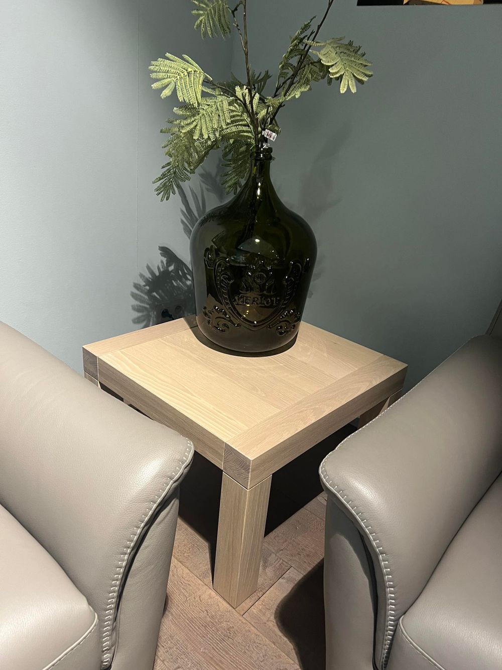 Hoektafel MONZA - White Wash SAU MO HT6
