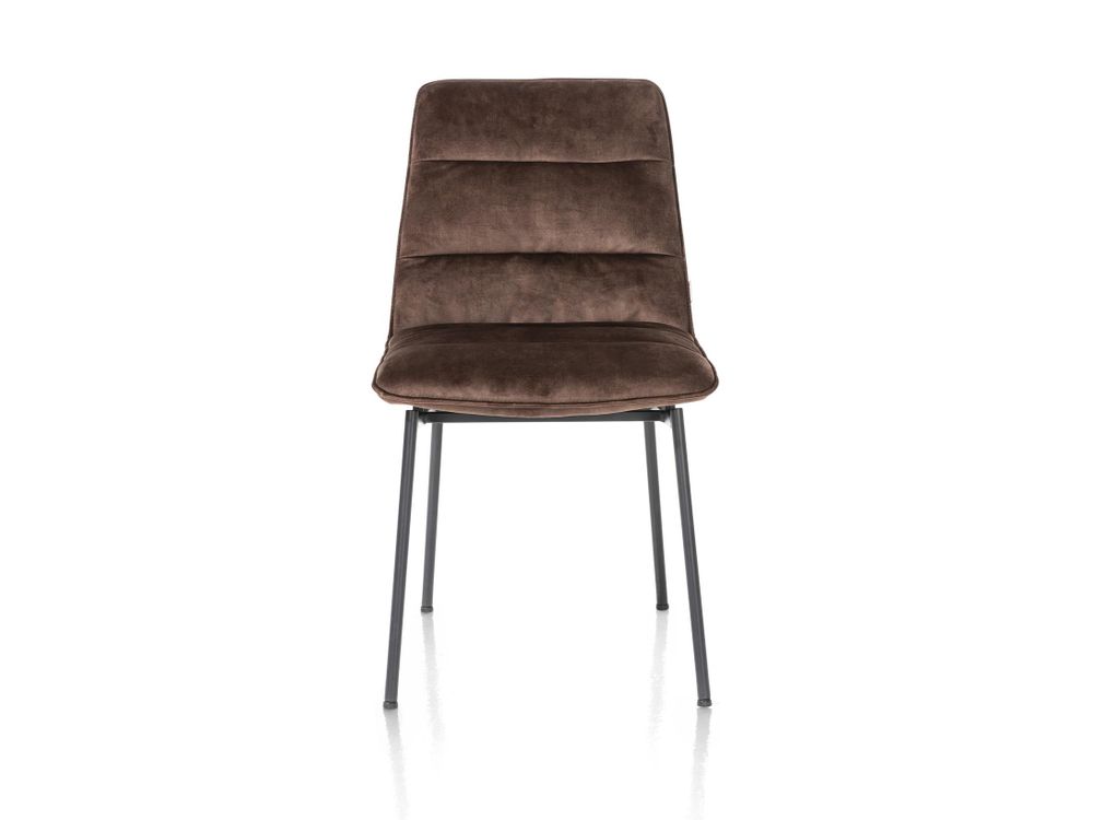 Set 4 eetkamerstoelen AURORA - Camel/Espresso C-XOO-AUR-ST1
