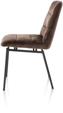 Set 4 eetkamerstoelen AURORA - Camel/Espresso C-XOO-AUR-ST1
