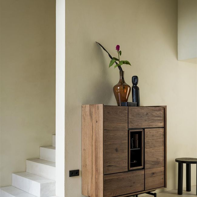 Highboard HALMSTAD - Choco brown