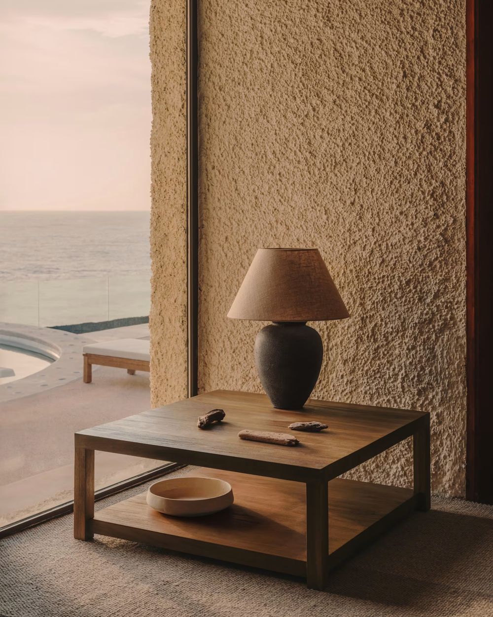 Bijzettafel SASHI - Massief teak KAV T0600040MM47