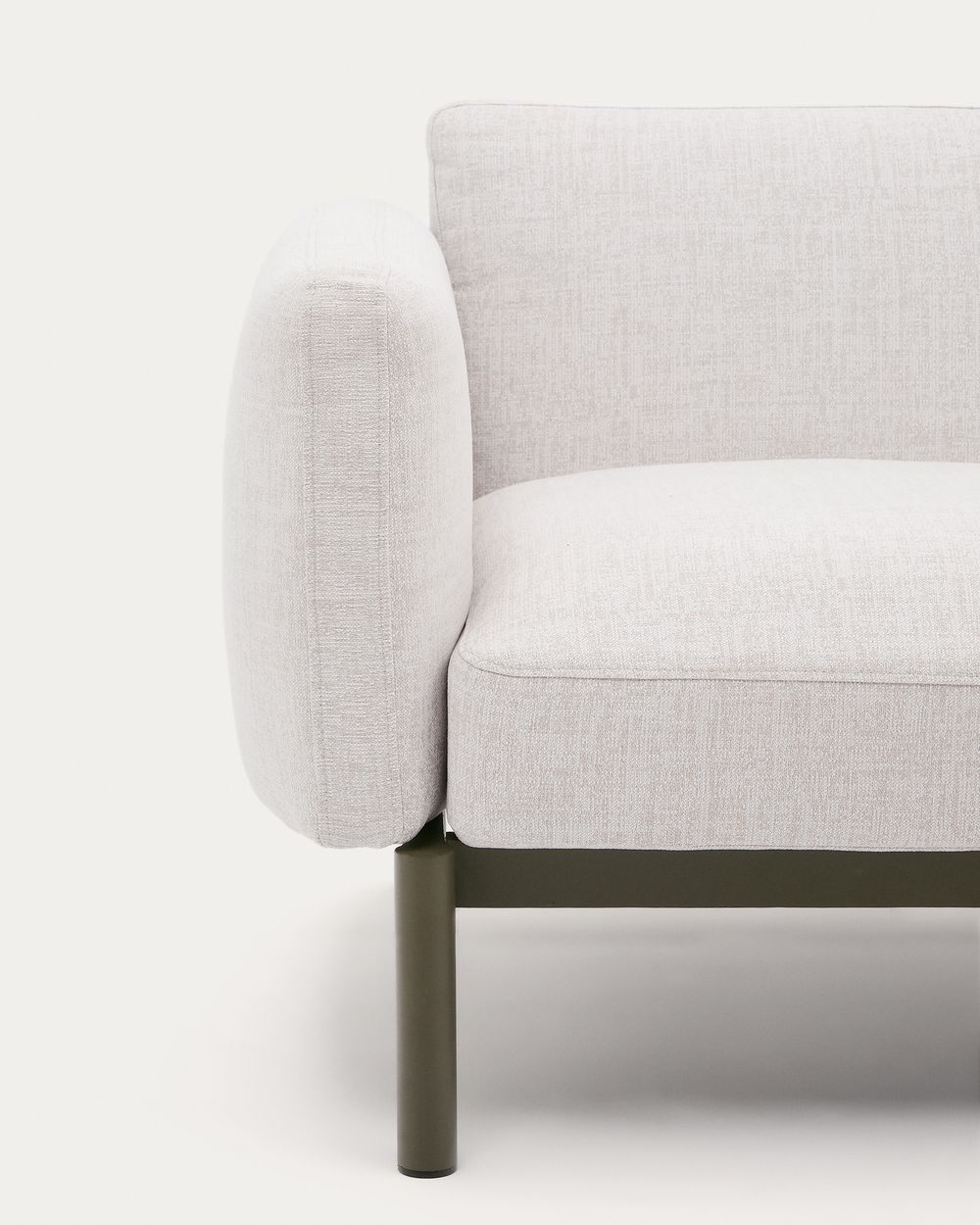 Modulaire 2-zits buitenbank SORELLS - Beige/Groen KAV J1600024FZ12