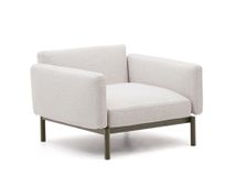 Loungefauteuil SORELLS - Beige/Groen KAV J1600030FZ12