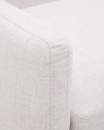 Loungefauteuil SORELLS - Beige/Groen KAV J1600030FZ12