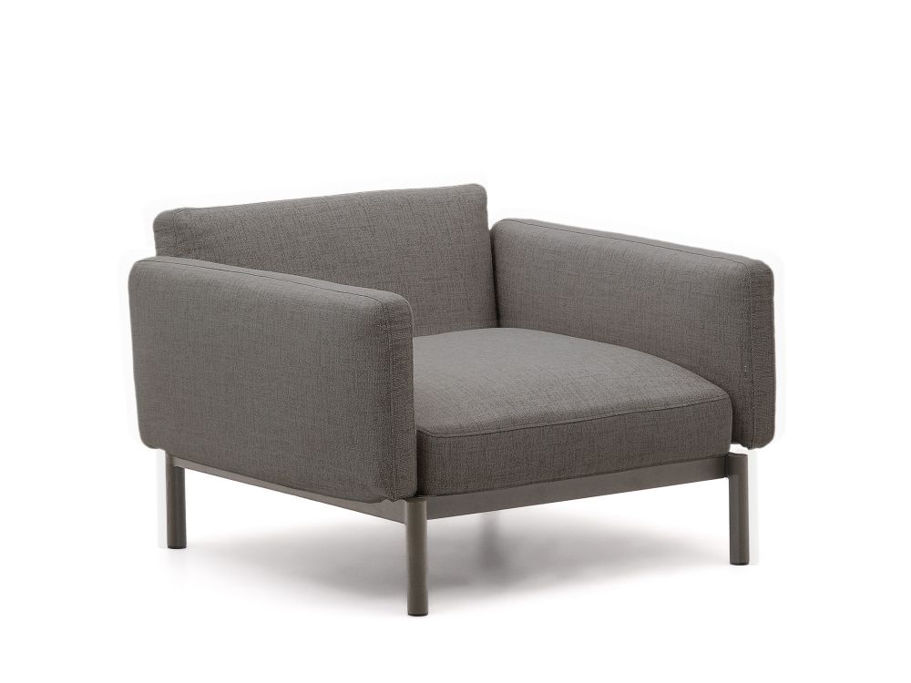 Modulaire buitenfauteuil SORELLS - Beige/Groen KAV J1600031FZ02