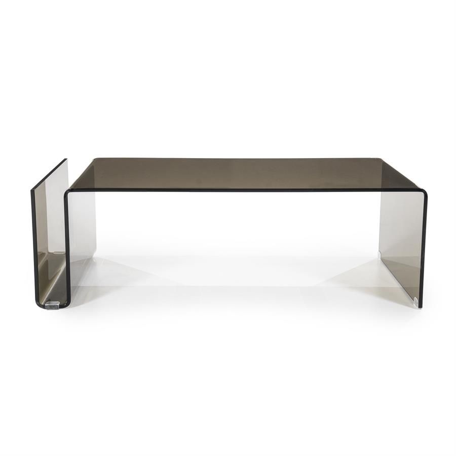 Salontafel SHADOW - Glas / bruin BBO 230215