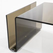 Salontafel SHADOW - Glas / bruin BBO 230215