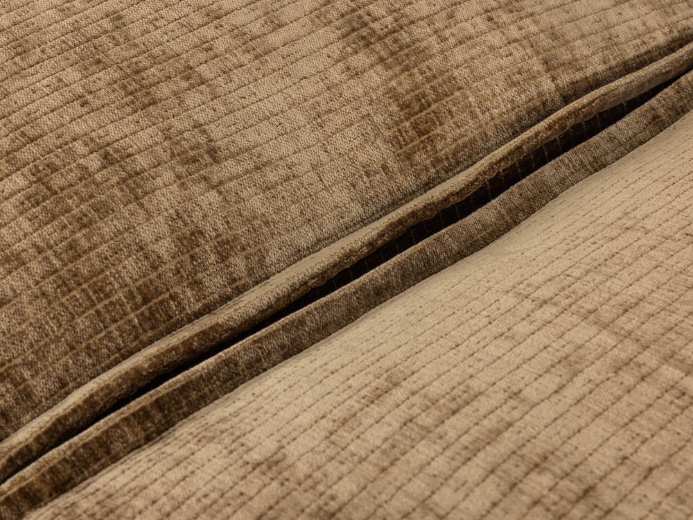 Hoeksalon PLATANI - Bruin ribfluweel C-ESS-PL-HKS1