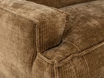 Hoeksalon PLATANI - Bruin ribfluweel C-ESS-PL-HKS1