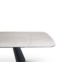 Uittrekbare tafel PAYA - Beige keramiek VDC TA-01053