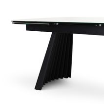 Uittrekbare tafel PAYA - Beige keramiek VDC TA-01053