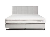 Boxspring BERLIN excl. matras - Lichtgrijs MOL BE BX1620