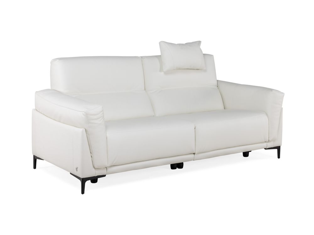 2-zit + 3-zit met 2 elektr. relaxen OSCAR - Wit le C-CAL-156-001