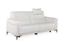 2-zit + 3-zit met 2 elektr. relaxen OSCAR - Wit le C-CAL-156-001