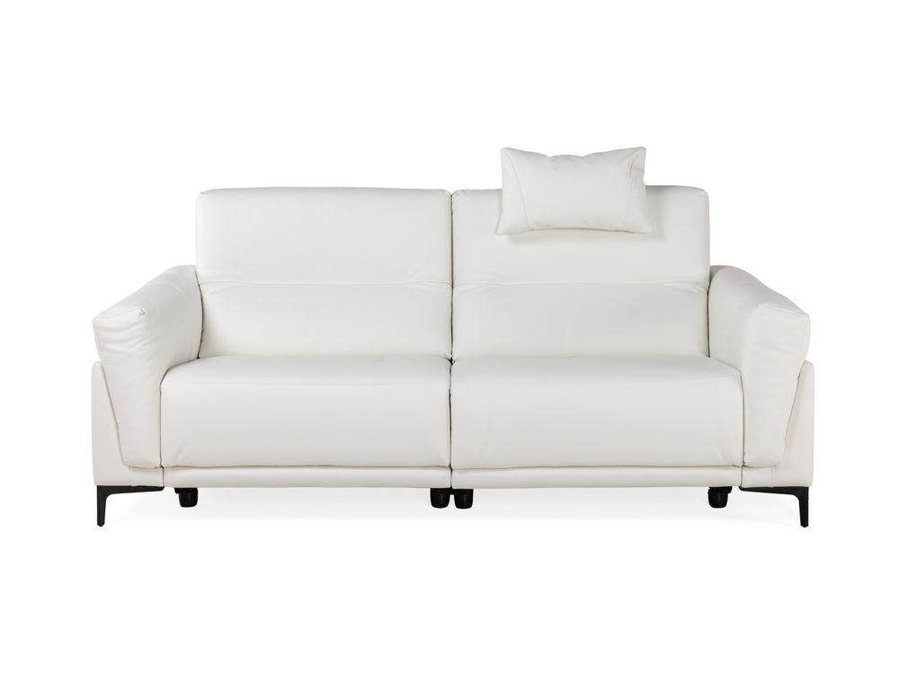 2-zit + 3-zit met 2 elektr. relaxen OSCAR - Wit le C-CAL-156-001