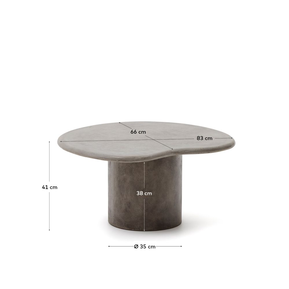 Salontafel MACARELLA - Geel Cement KAV J0300045PR14
