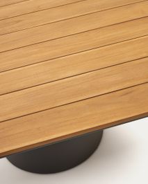 Tuintafel TUDONS - Teak / Aluminium KAV J01000064NN02