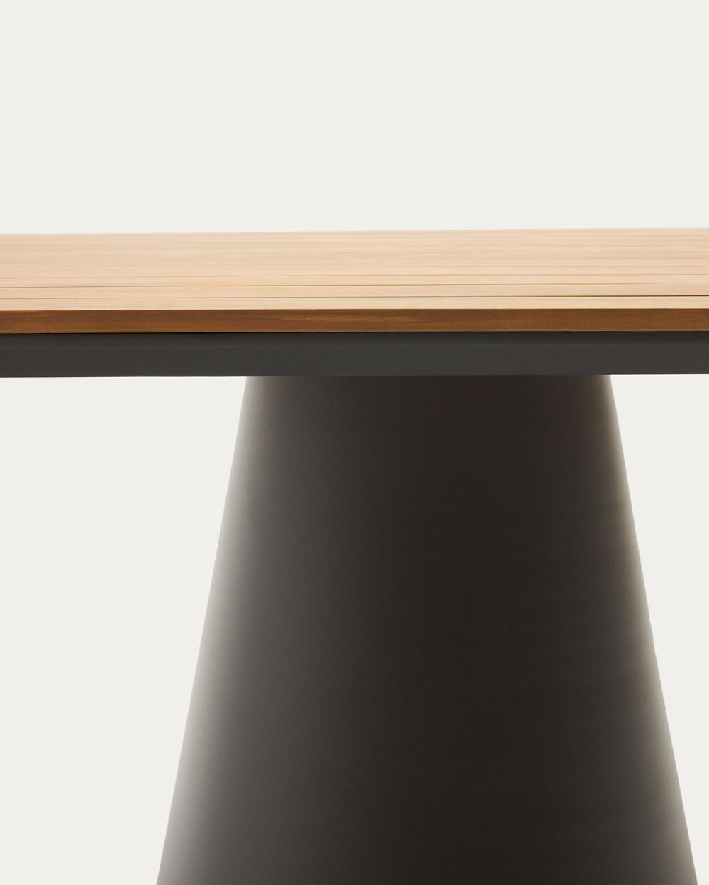 Tuintafel TUDONS - Teak / Aluminium KAV J01000064NN02