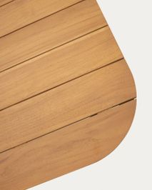 Tuintafel TUDONS - Teak / Aluminium KAV J01000064NN02