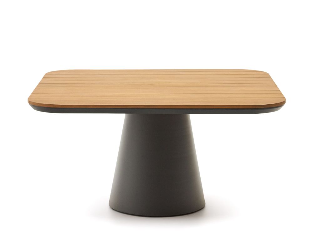 Tuintafel TUDONS - Teak / Aluminium KAV J01000064NN02