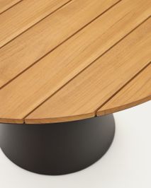 Ronde tuintafel TUDONS - Teak/Aluminium KAV J0100106NN02