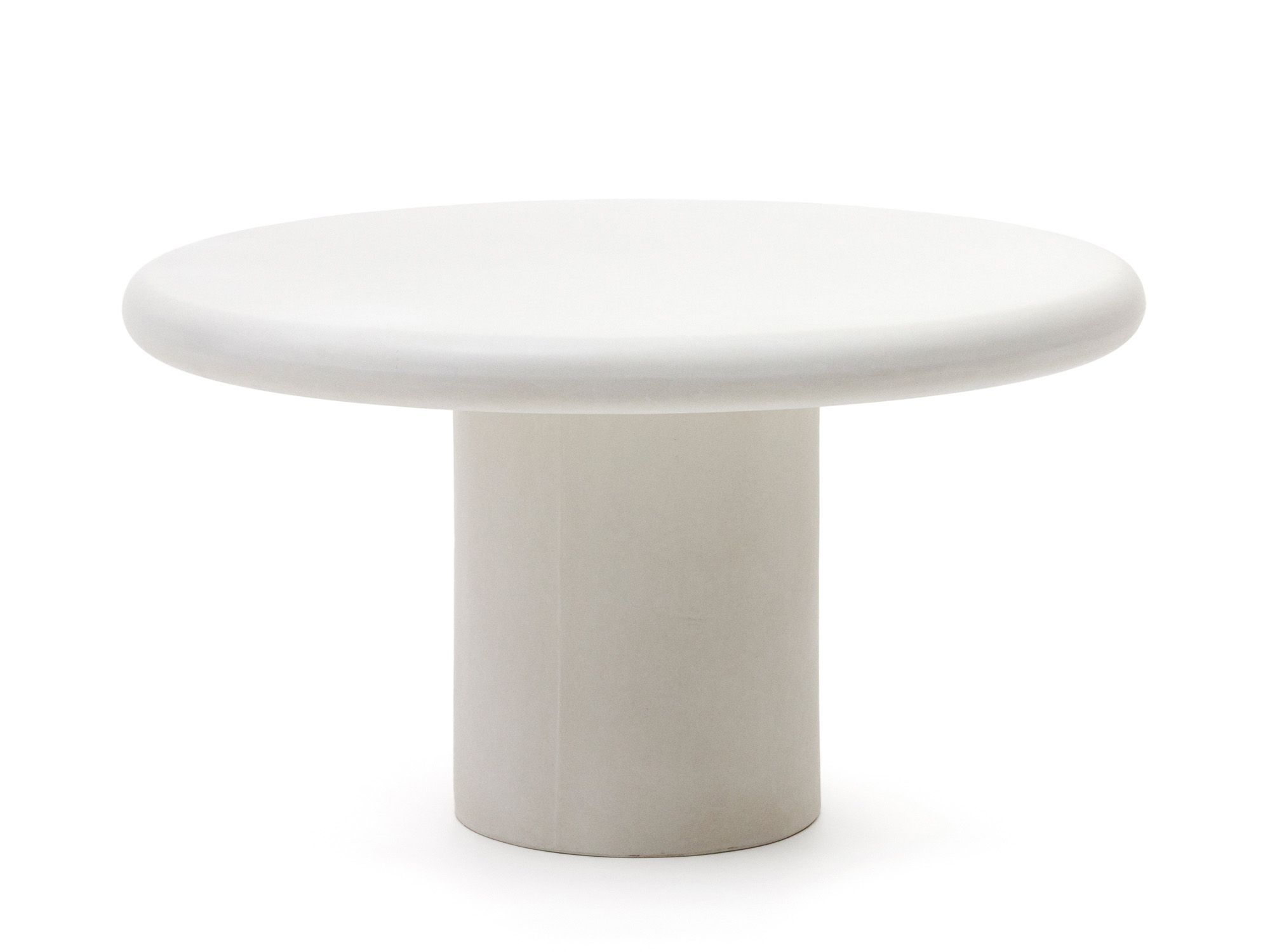 Tuintafel ADDAIA - Wit cement