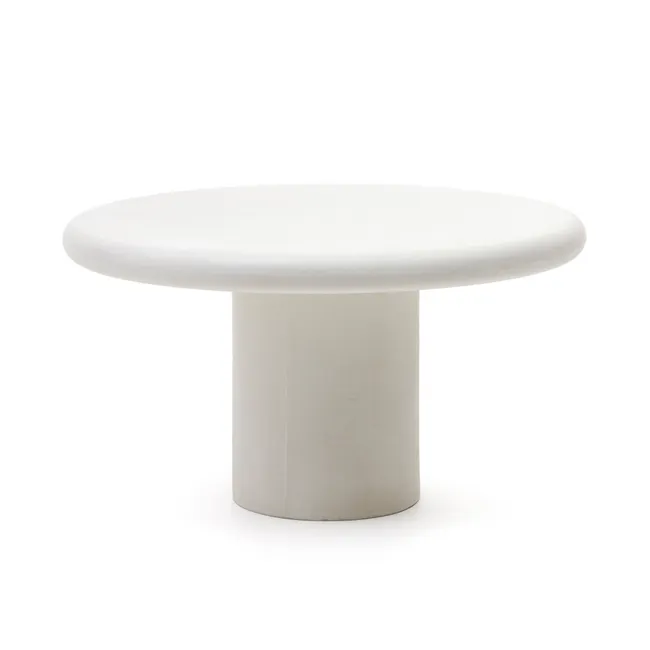 Tuintafel ADDAIA - Wit cement