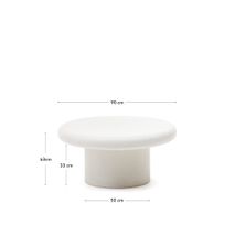 Salontafel ADDAIA - Wit cement KAV J0300078PR05