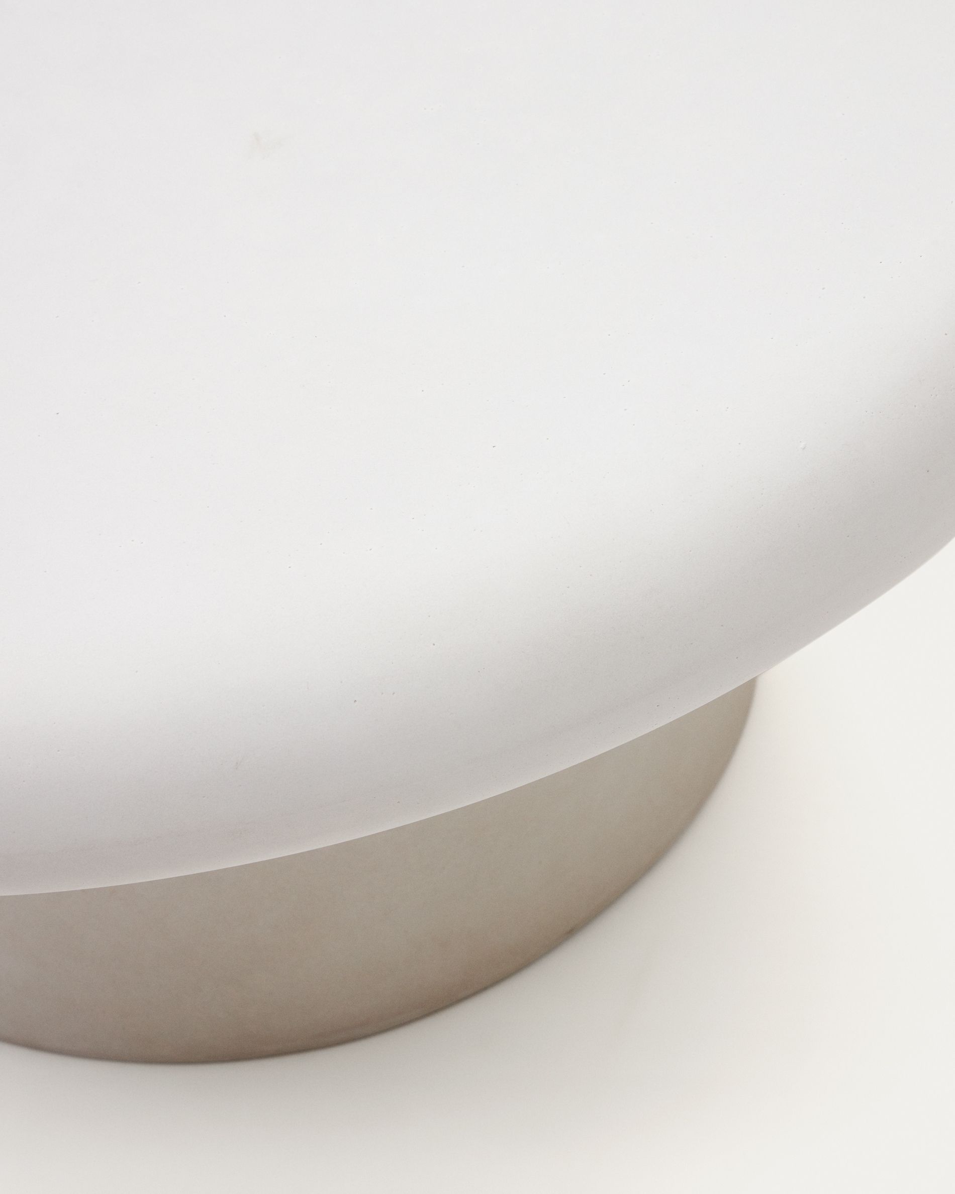Salontafel ADDAIA - Wit cement