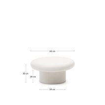 Salontafel ADDAIA - Wit cement KAV J0300079PR05