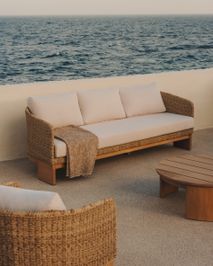 Salontafel XORIGUER - Massief eucalyptushout KAV J0300062MM46