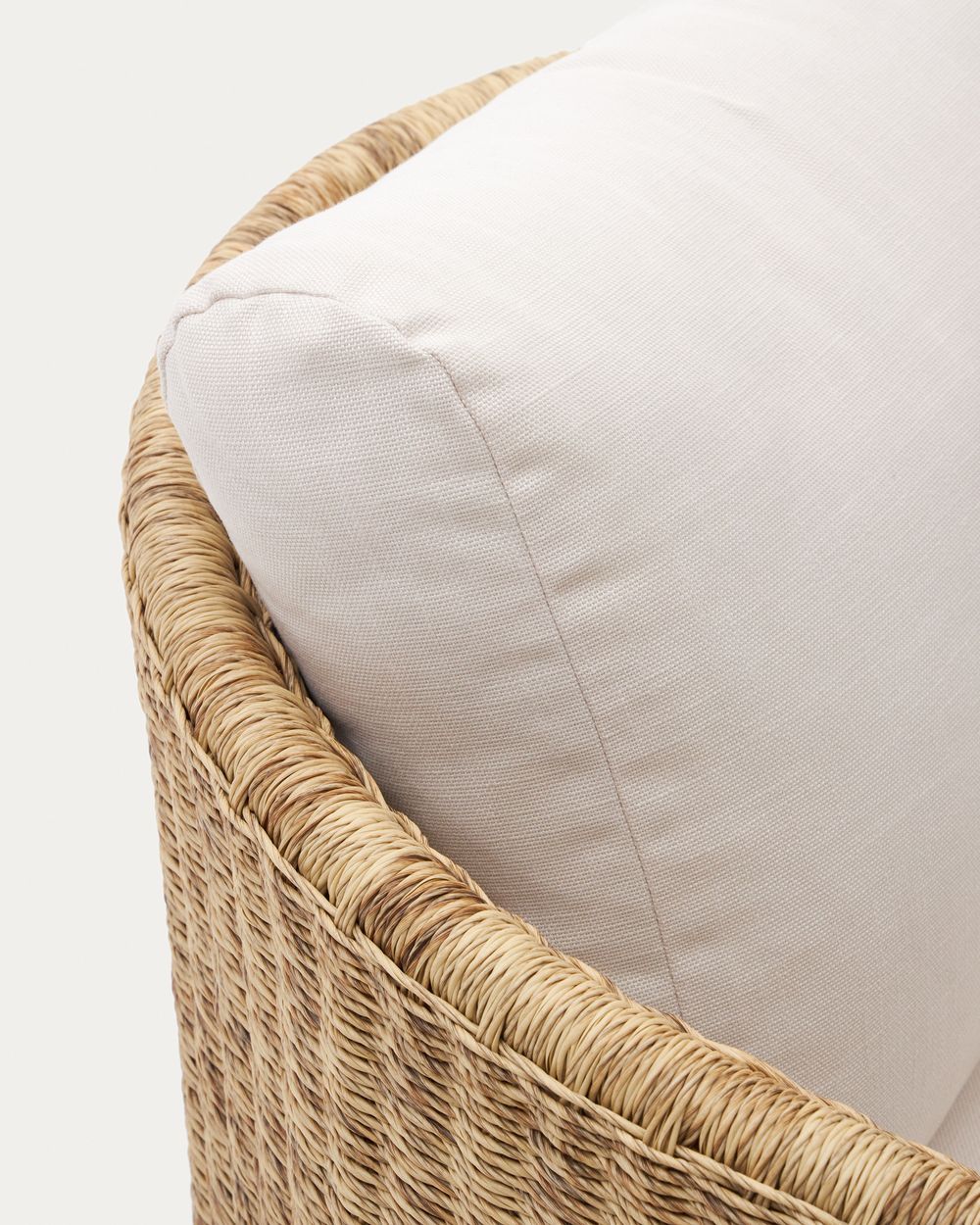 Fauteuil XORIGUER - Synthetisch Rotan / Eucalyptus KAV J1700050FF12