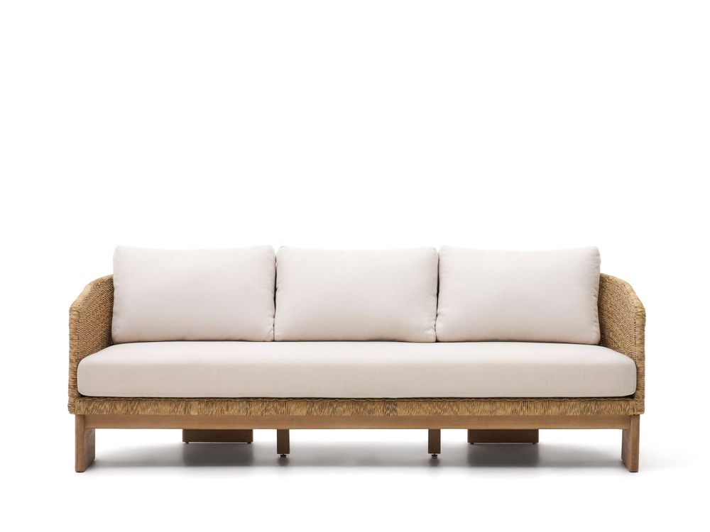 3-zit XORIGUER - Synthetisch rotan/Eucalyptushout KAV J1700052FF12