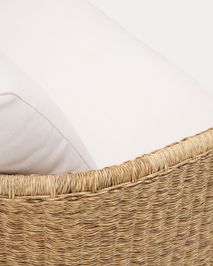 3-zit XORIGUER - Synthetisch rotan/Eucalyptushout KAV J1700052FF12