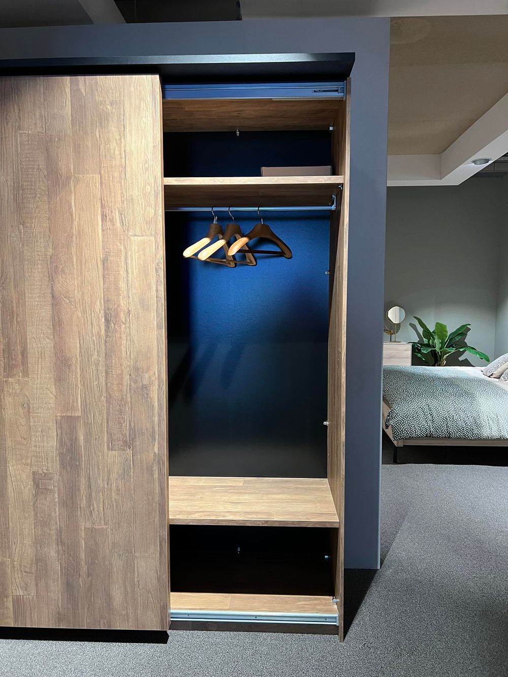 Schuifdeurkast JAIPUR - Old Teak MBR-71-000001