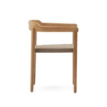 Tuinstoel ICARO - Massief teak/Beige touw KAV J0600108JJ12