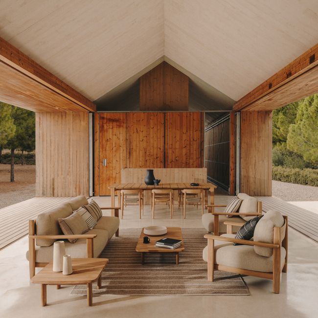 Tuinstoel ICARO - Massief teak