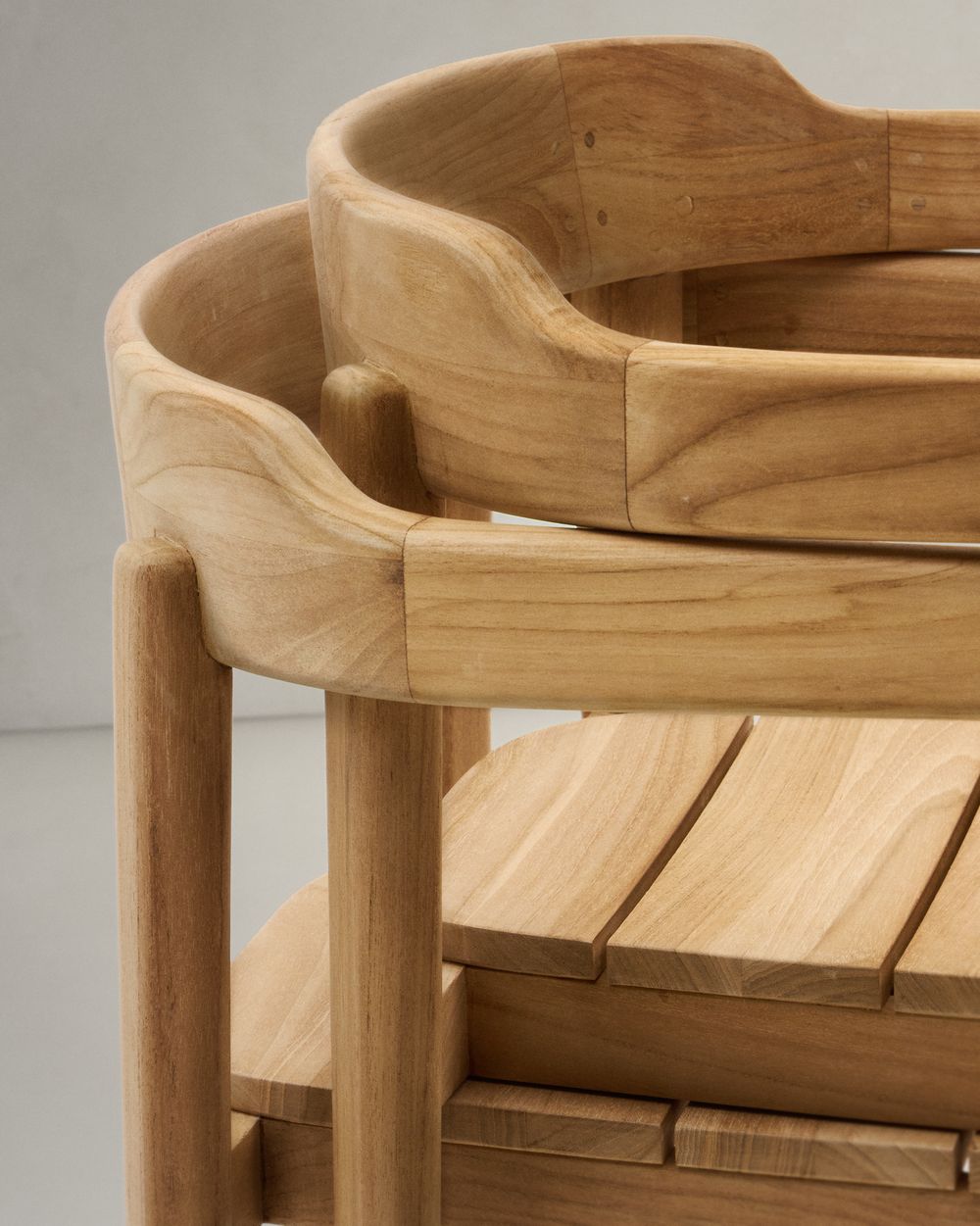 Tuinstoel ICARO - Massief teak KAV J0600110MM47