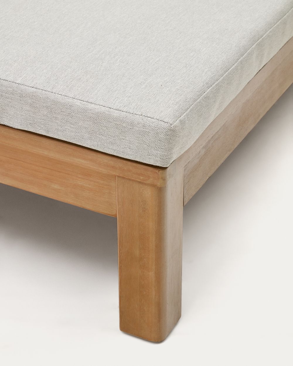 Tweepersoonsligstoel SONSAURA - Massief eucalyptus KAV J1300019JJ12