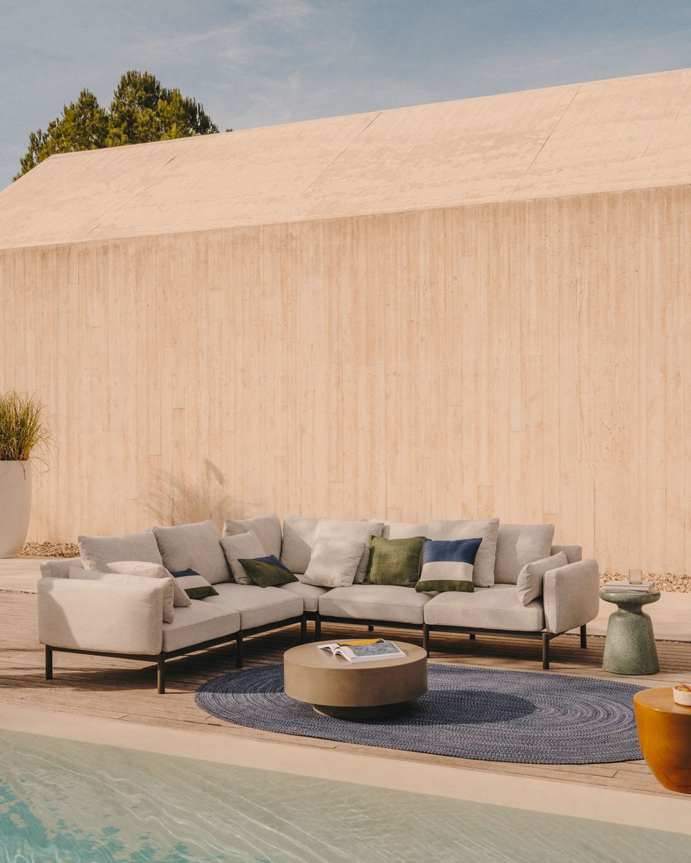 Bijzettafel MESQUIDA - Groen Terrazzo KAV J2200020PR06