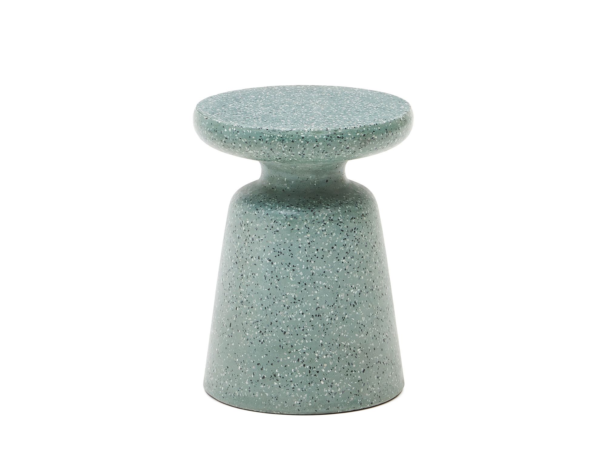 Bijzettafel MESQUIDA - Groen Terrazzo