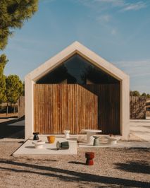 Bijzettafel MESQUIDA - Groen/Keramiek KAV J2200020PR19