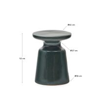 Bijzettafel MESQUIDA - Groen/Keramiek KAV J2200020PR19