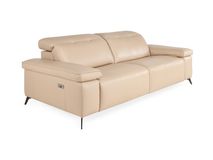 3-zit met 2 elektr. Relaxen en 2,5-zit SELE - Beig C-MXD-SE-HKS1