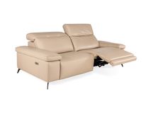 3-zit met 2 elektr. Relaxen en 2,5-zit SELE - Beig C-MXD-SE-HKS1