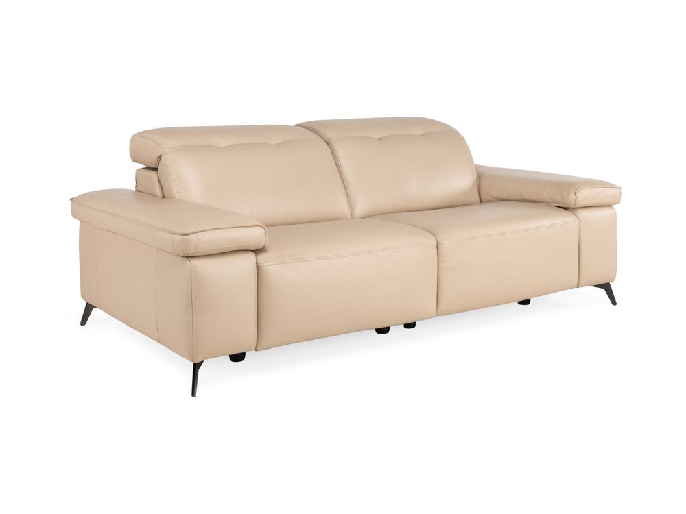 3-zit met 2 elektr. Relaxen en 2,5-zit SELE - Beig C-MXD-SE-HKS1