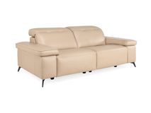 3-zit met 2 elektr. Relaxen en 2,5-zit SELE - Beig C-MXD-SE-HKS1
