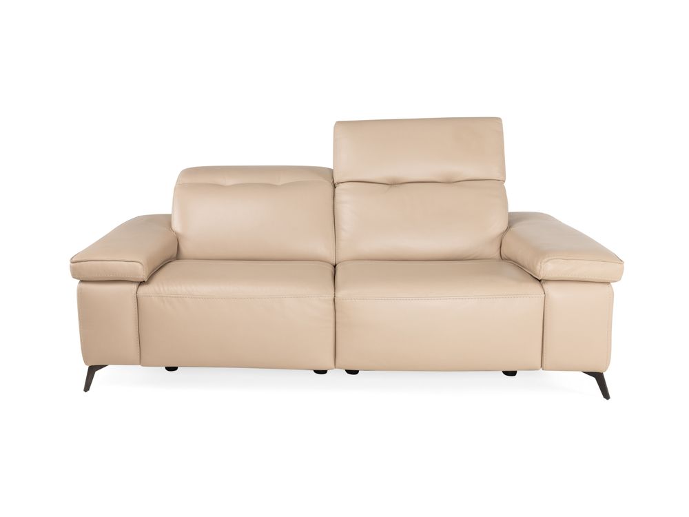 3-zit met 2 elektr. Relaxen en 2,5-zit SELE - Beig C-MXD-SE-HKS1