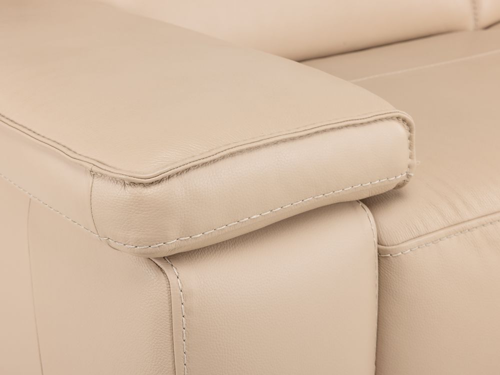 3-zit met 2 elektr. Relaxen en 2,5-zit SELE - Beig C-MXD-SE-HKS1